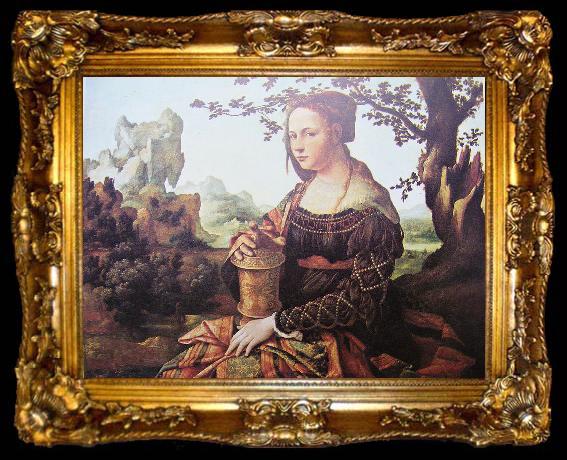 framed  Jan van Scorel Maria Magdalena, ta009-2